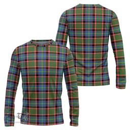 ScotsTee Shop Scottish Glass Clan Tartan Long Sleeve T Shirt