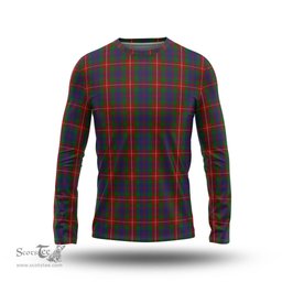 ScotsTee Shop Scottish Fraser of Lovat Clan Tartan Long Sleeve T Shirt