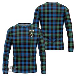 ScotsTee Shop Scottish Guthrie Ancient Clan Crest Tartan Long Sleeve T Shirt