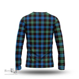 ScotsTee Shop Scottish Guthrie Ancient Clan Crest Tartan Long Sleeve T Shirt