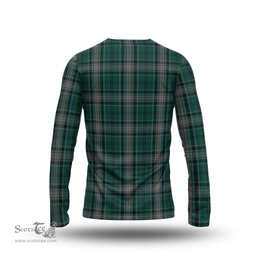 ScotsTee Shop Scottish Kelly of Sleat Hunting Clan Crest Tartan Long Sleeve T Shirt
