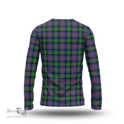 ScotsTee Shop Scottish Logan Ancient Clan Tartan Long Sleeve T Shirt