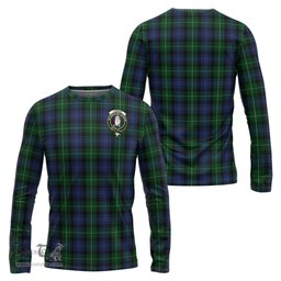 ScotsTee Shop Scottish Lamont #2 Clan Crest Tartan Long Sleeve T Shirt
