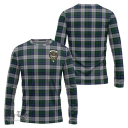 ScotsTee Shop Scottish Graham Dress Clan Crest Tartan Long Sleeve T Shirt