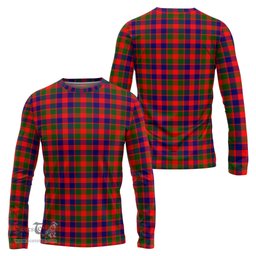 ScotsTee Shop Scottish Gow Modern Clan Tartan Long Sleeve T Shirt