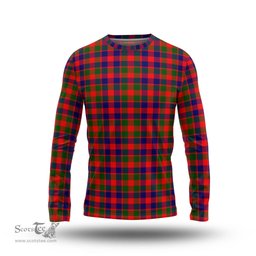 ScotsTee Shop Scottish Gow Modern Clan Tartan Long Sleeve T Shirt
