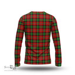 ScotsTee Shop Scottish Fullerton Clan Crest Tartan Long Sleeve T Shirt
