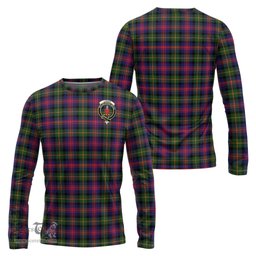 ScotsTee Shop Scottish Logan Modern Clan Crest Tartan Long Sleeve T Shirt