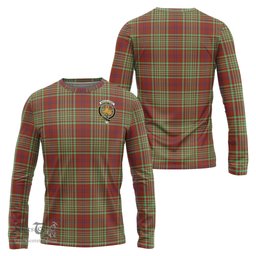 ScotsTee Shop Scottish MacGillivray Hunting Ancient Clan Crest Tartan Long Sleeve T Shirt