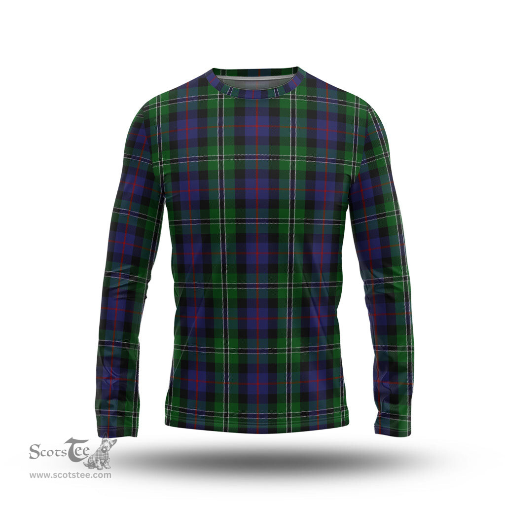 ScotsTee Shop Scottish Rose Hunting Clan Tartan Long Sleeve T Shirt