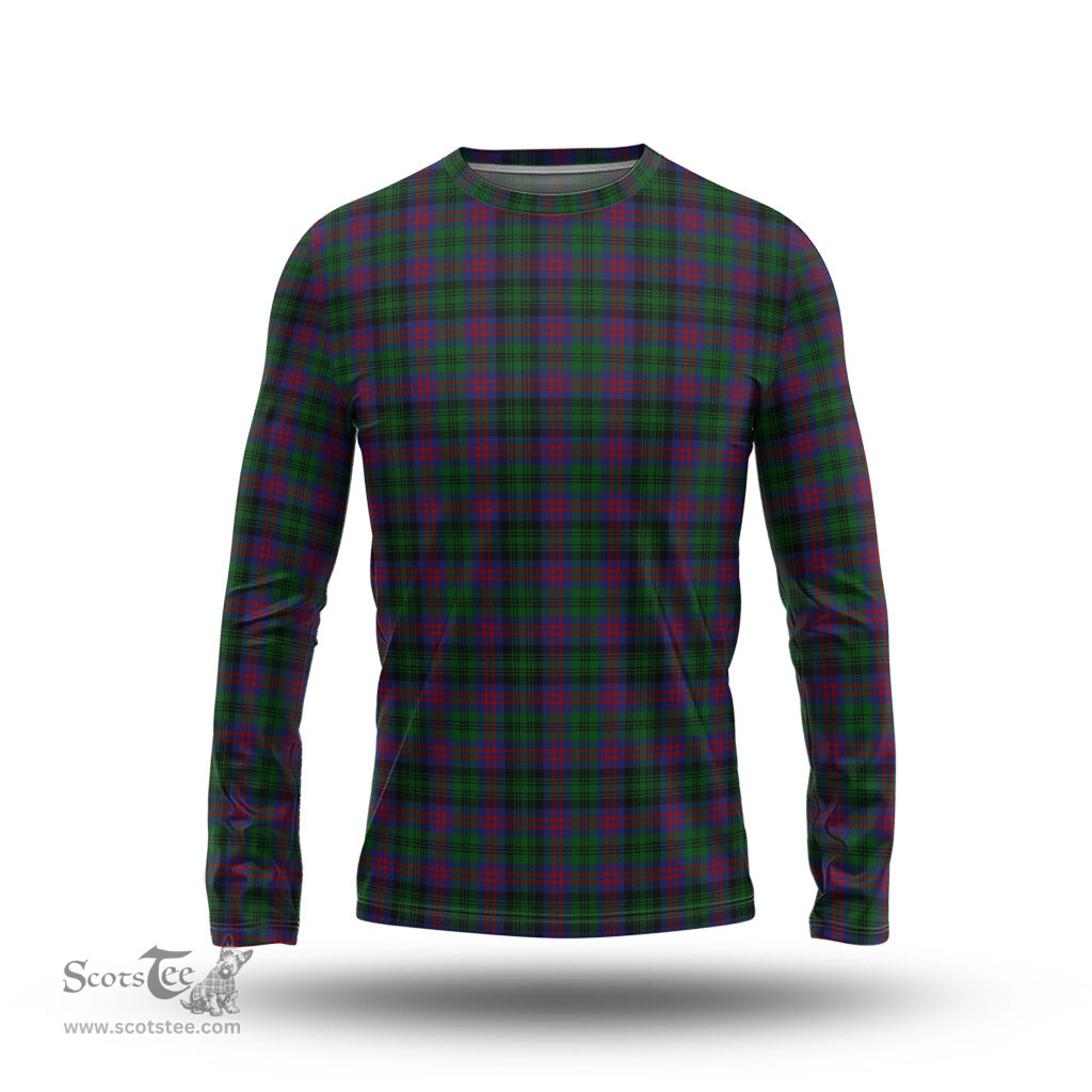 ScotsTee Shop Scottish MacLachlan Hunting Clan Tartan Long Sleeve T Shirt