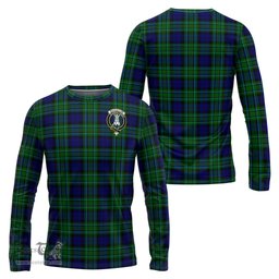 ScotsTee Shop Scottish MacCallum Modern Clan Crest Tartan Long Sleeve T Shirt