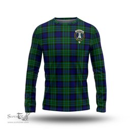 ScotsTee Shop Scottish MacCallum Modern Clan Crest Tartan Long Sleeve T Shirt