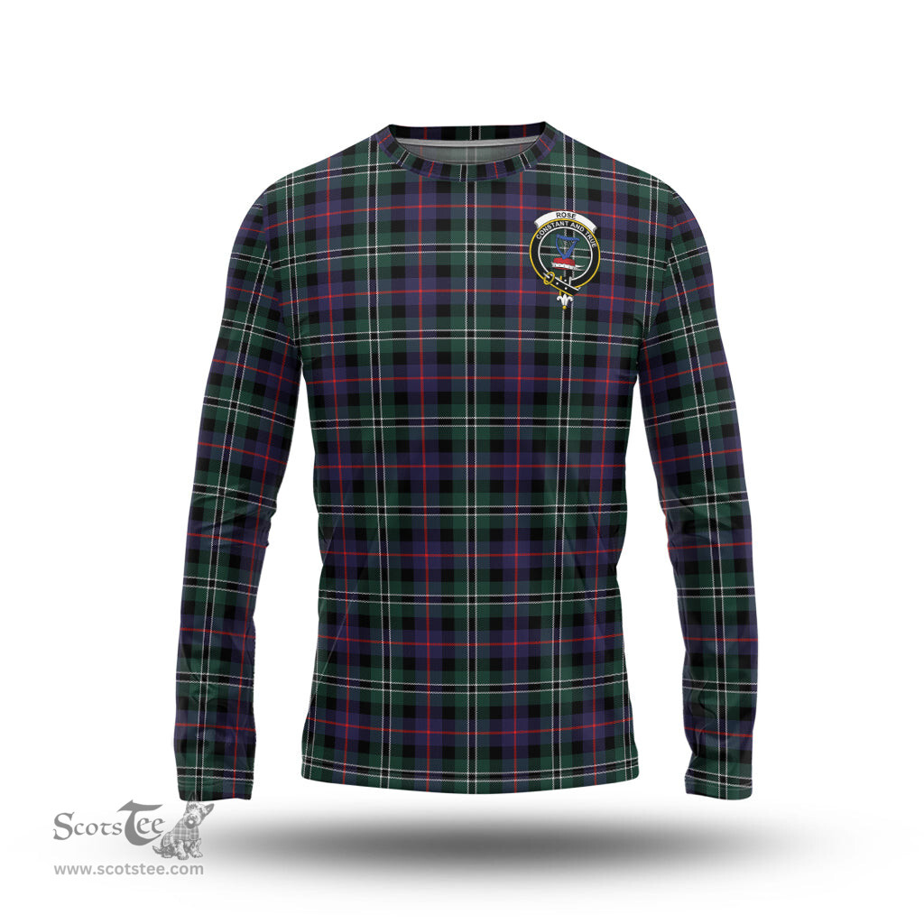 ScotsTee Shop Scottish Rose Hunting Modern Clan Crest Tartan Long Sleeve T Shirt