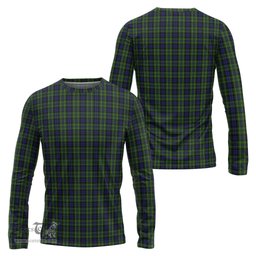 ScotsTee Shop Scottish MacNeil of Colonsay Clan Tartan Long Sleeve T Shirt