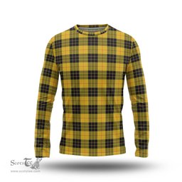 ScotsTee Shop Scottish MacLeod of Lewis Ancient Clan Tartan Long Sleeve T Shirt