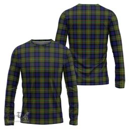 ScotsTee Shop Scottish MacLaren Modern Clan Tartan Long Sleeve T Shirt
