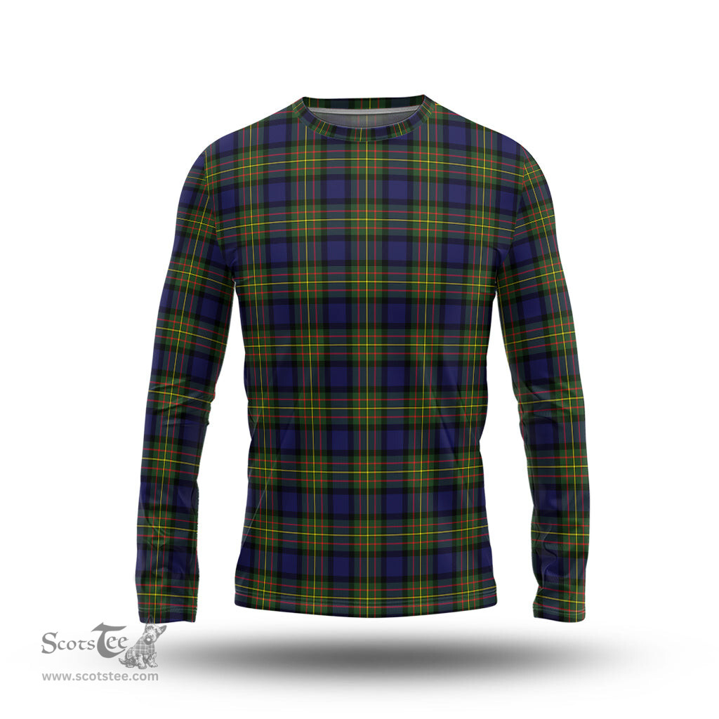 ScotsTee Shop Scottish MacLaren Modern Clan Tartan Long Sleeve T Shirt