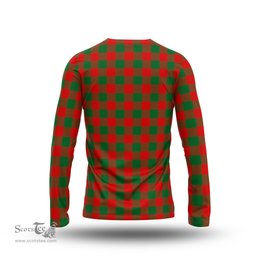 ScotsTee Shop Scottish Moncrieff Modern Clan Tartan Long Sleeve T Shirt