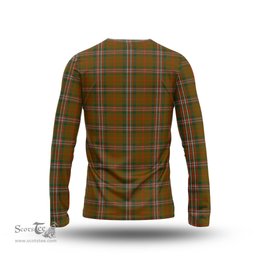 ScotsTee Shop Scottish Scott Brown Modern Clan Tartan Long Sleeve T Shirt
