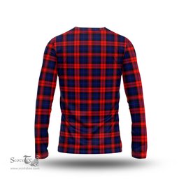 ScotsTee Shop Scottish MacLachlan Modern Clan Crest Tartan Long Sleeve T Shirt