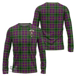 ScotsTee Shop Scottish Taylor Clan Crest Tartan Long Sleeve T Shirt