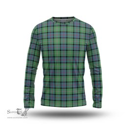 ScotsTee Shop Scottish MacThomas Ancient Clan Tartan Long Sleeve T Shirt