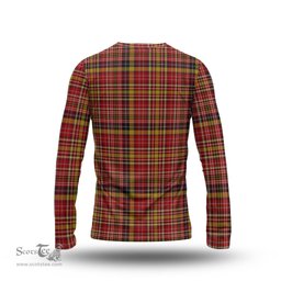 ScotsTee Shop Scottish Ogilvie (Ogilvy) of Strathallan Clan Tartan Long Sleeve T Shirt