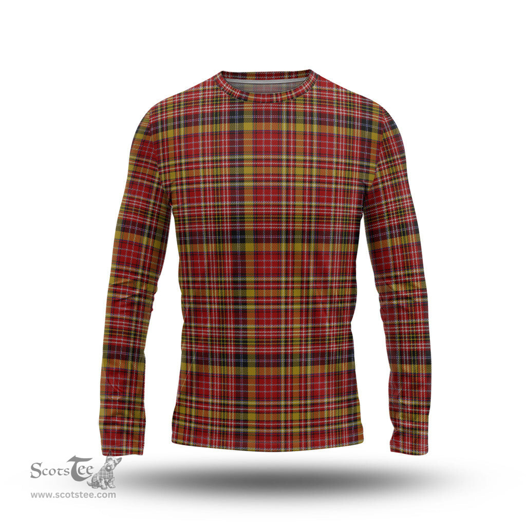 ScotsTee Shop Scottish Ogilvie (Ogilvy) of Strathallan Clan Tartan Long Sleeve T Shirt