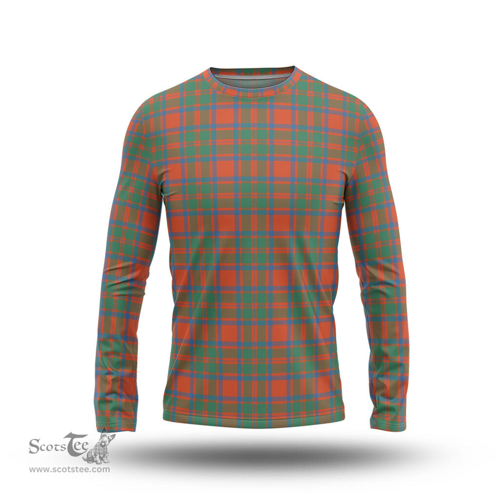 ScotsTee Shop Scottish MacKintosh Ancient Clan Tartan Long Sleeve T Shirt