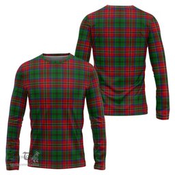 ScotsTee Shop Scottish MacCulloch Clan Tartan Long Sleeve T Shirt
