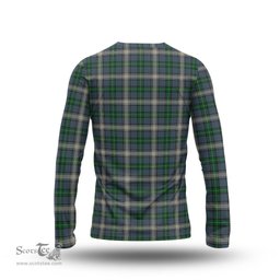 ScotsTee Shop Scottish MacDowall Clan Tartan Long Sleeve T Shirt