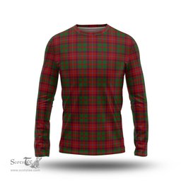ScotsTee Shop Scottish Shaw of Tordarroch Red Dress Clan Tartan Long Sleeve T Shirt