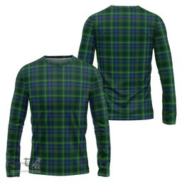 ScotsTee Shop Scottish Stewart Hunting Modern Clan Tartan Long Sleeve T Shirt