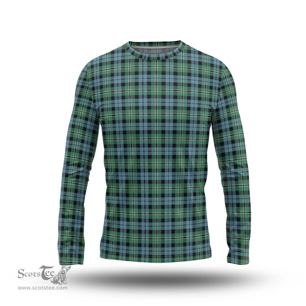 ScotsTee Shop Scottish Melville Ancient Clan Tartan Long Sleeve T Shirt