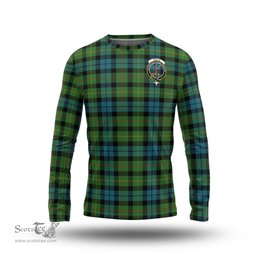 ScotsTee Shop Scottish Rollo Ancient Clan Crest Tartan Long Sleeve T Shirt