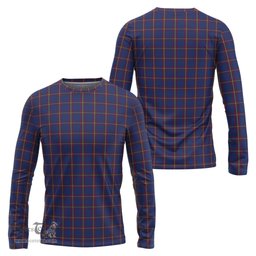 ScotsTee Shop Scottish MacLaine of Lochbuie Clan Tartan Long Sleeve T Shirt