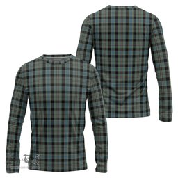 ScotsTee Shop Scottish Ogilvie (Ogilvy) Hunting Clan Tartan Long Sleeve T Shirt