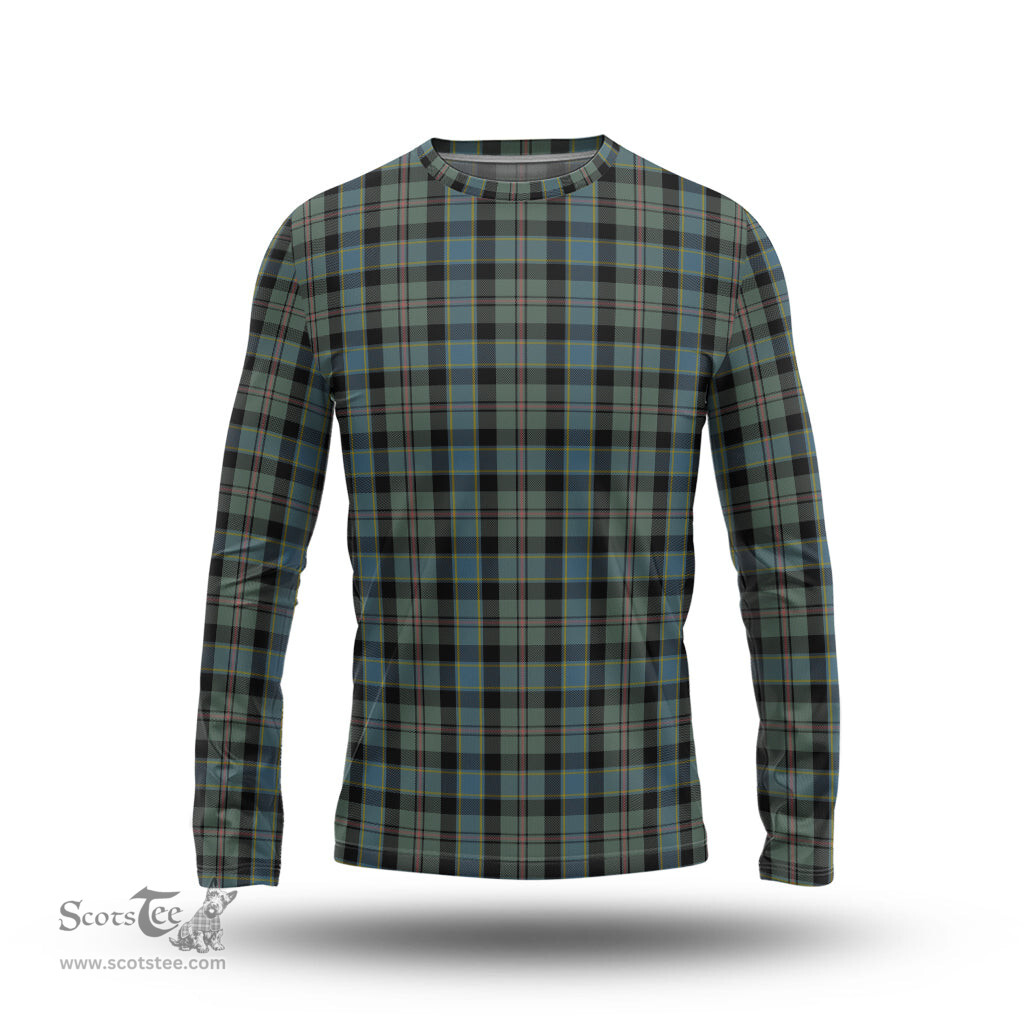 ScotsTee Shop Scottish Ogilvie (Ogilvy) Hunting Clan Tartan Long Sleeve T Shirt