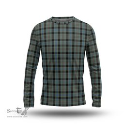ScotsTee Shop Scottish Ogilvie (Ogilvy) Hunting Clan Tartan Long Sleeve T Shirt