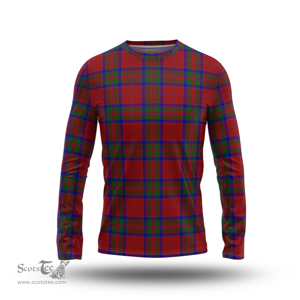 ScotsTee Shop Scottish MacGillivray Clan Tartan Long Sleeve T Shirt