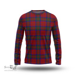 ScotsTee Shop Scottish MacGillivray Clan Tartan Long Sleeve T Shirt