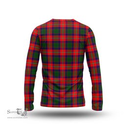 ScotsTee Shop Scottish Riddell Clan Crest Tartan Long Sleeve T Shirt