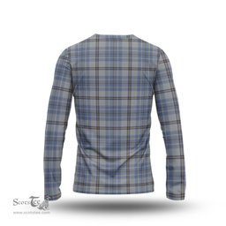 ScotsTee Shop Scottish Tweedie Clan Crest Tartan Long Sleeve T Shirt