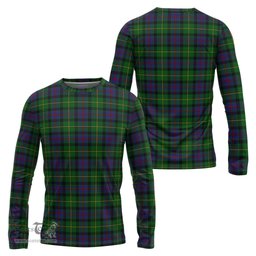 ScotsTee Shop Scottish Tait Modern Clan Tartan Long Sleeve T Shirt