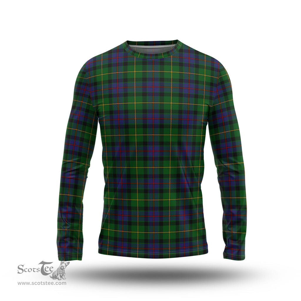 ScotsTee Shop Scottish Tait Modern Clan Tartan Long Sleeve T Shirt