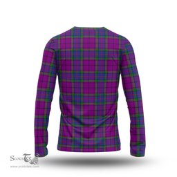 ScotsTee Shop Scottish Wardlaw Modern Clan Crest Tartan Long Sleeve T Shirt