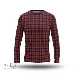ScotsTee Shop Scottish Ogilvie (Ogilvy) Clan Tartan Long Sleeve T Shirt