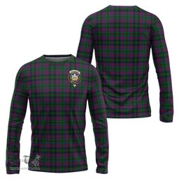 ScotsTee Shop Scottish MacLachlan Hunting Clan Crest Tartan Long Sleeve T Shirt