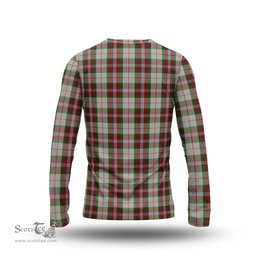 ScotsTee Shop Scottish MacLean Dress Clan Tartan Long Sleeve T Shirt